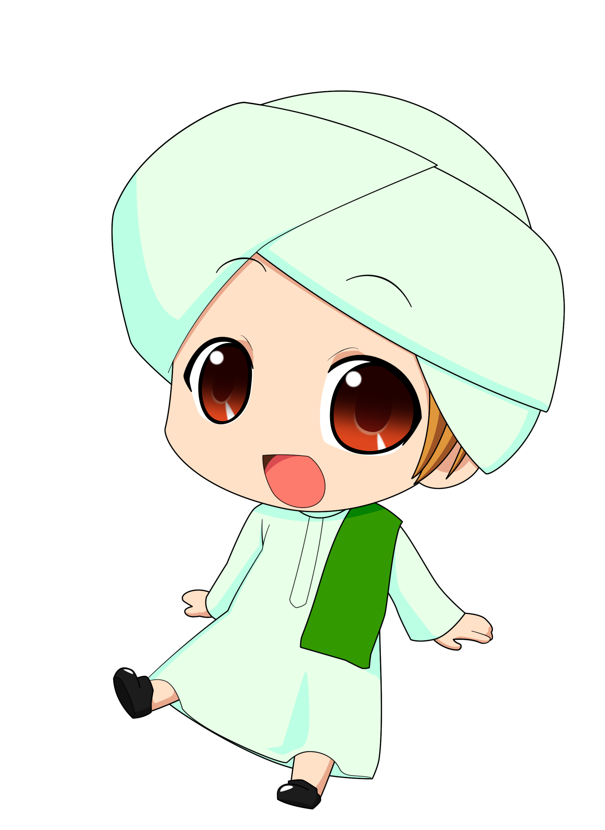 Islam Drawing Cute Transparent & PNG Clipart Free Download