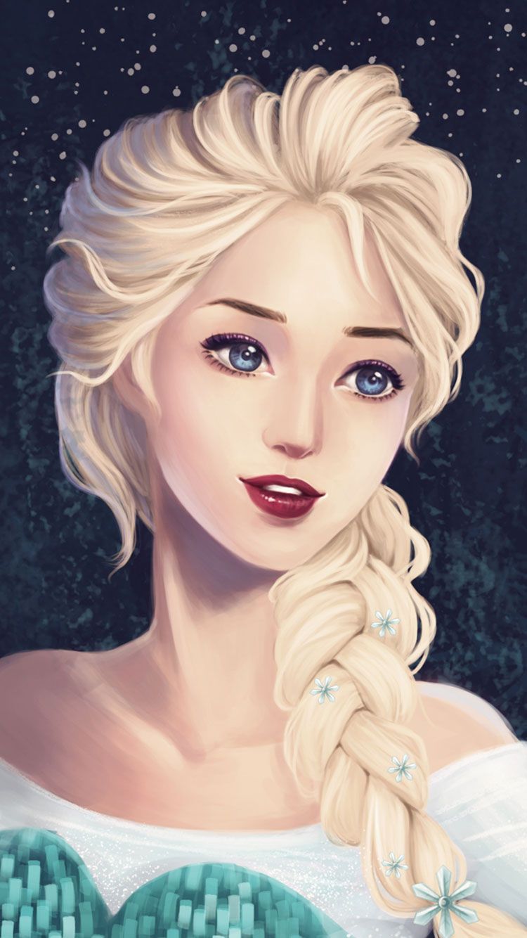 Elsa#frozen. iPhone wallpaper girly, Anime wallpaper iphone