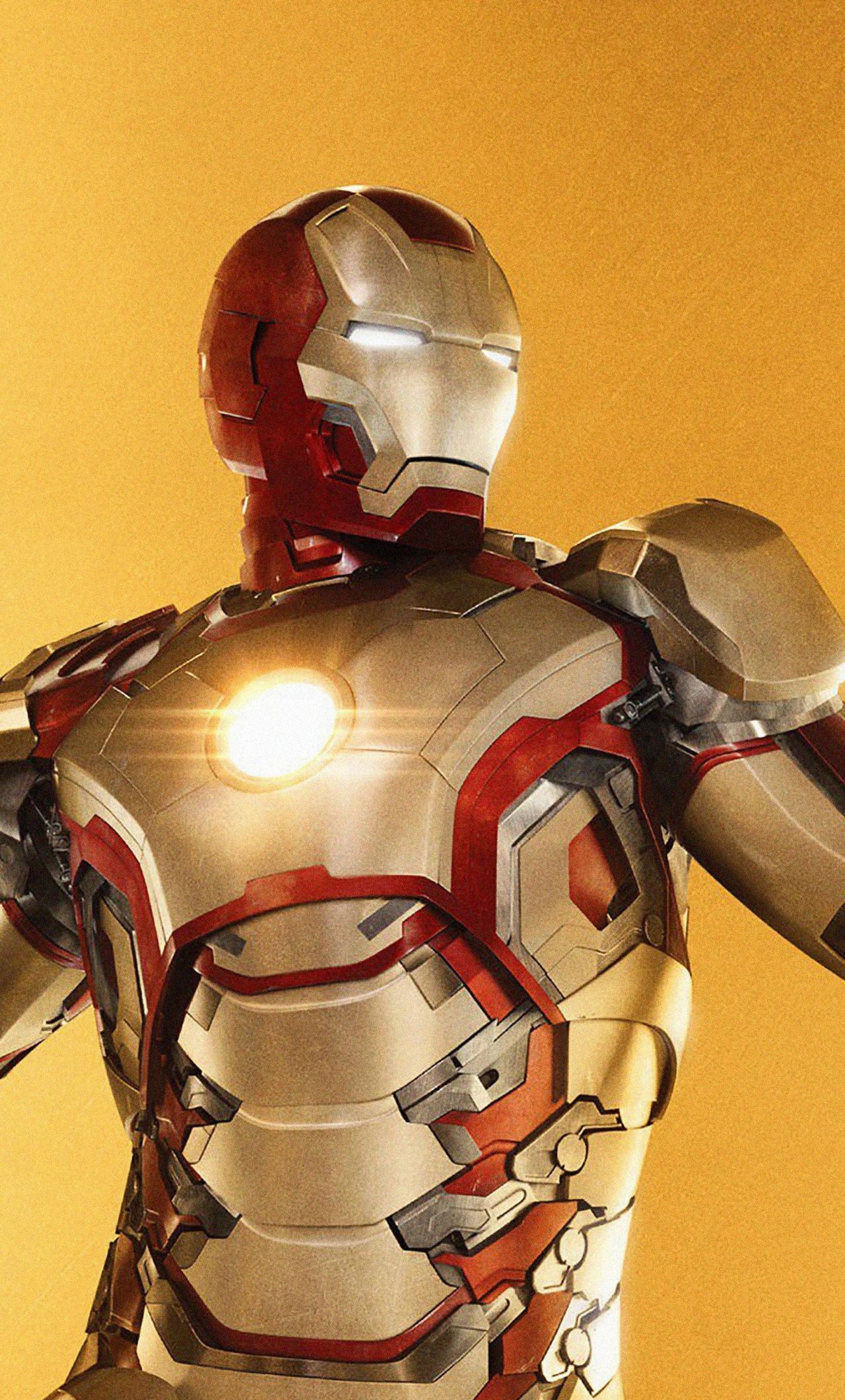 Download 1280x2120 wallpaper iron man, marvel studio, avengers