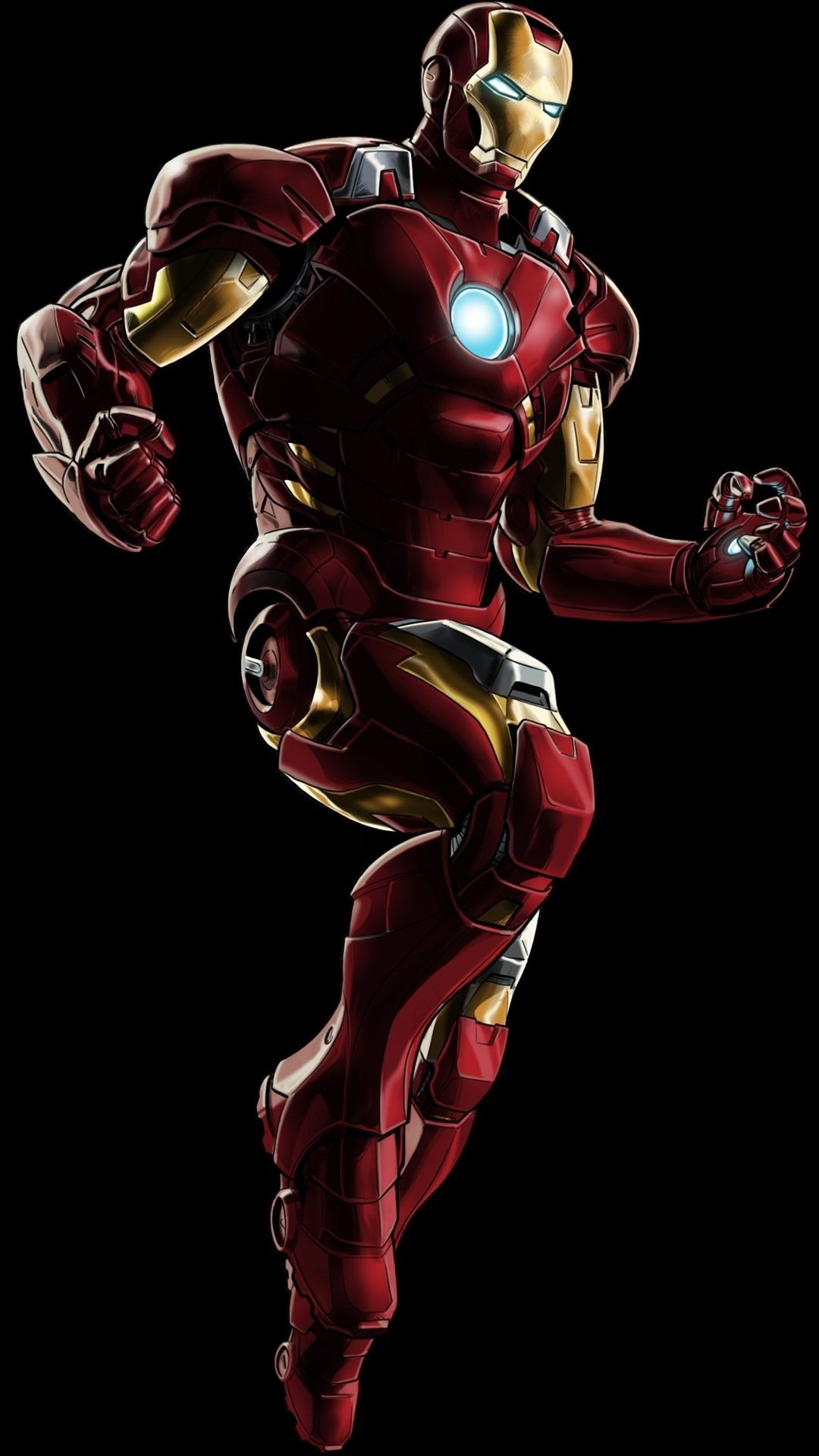 Wallpaper Iron Man, superhero, black background 3840x2160 UHD 4K Picture, Image