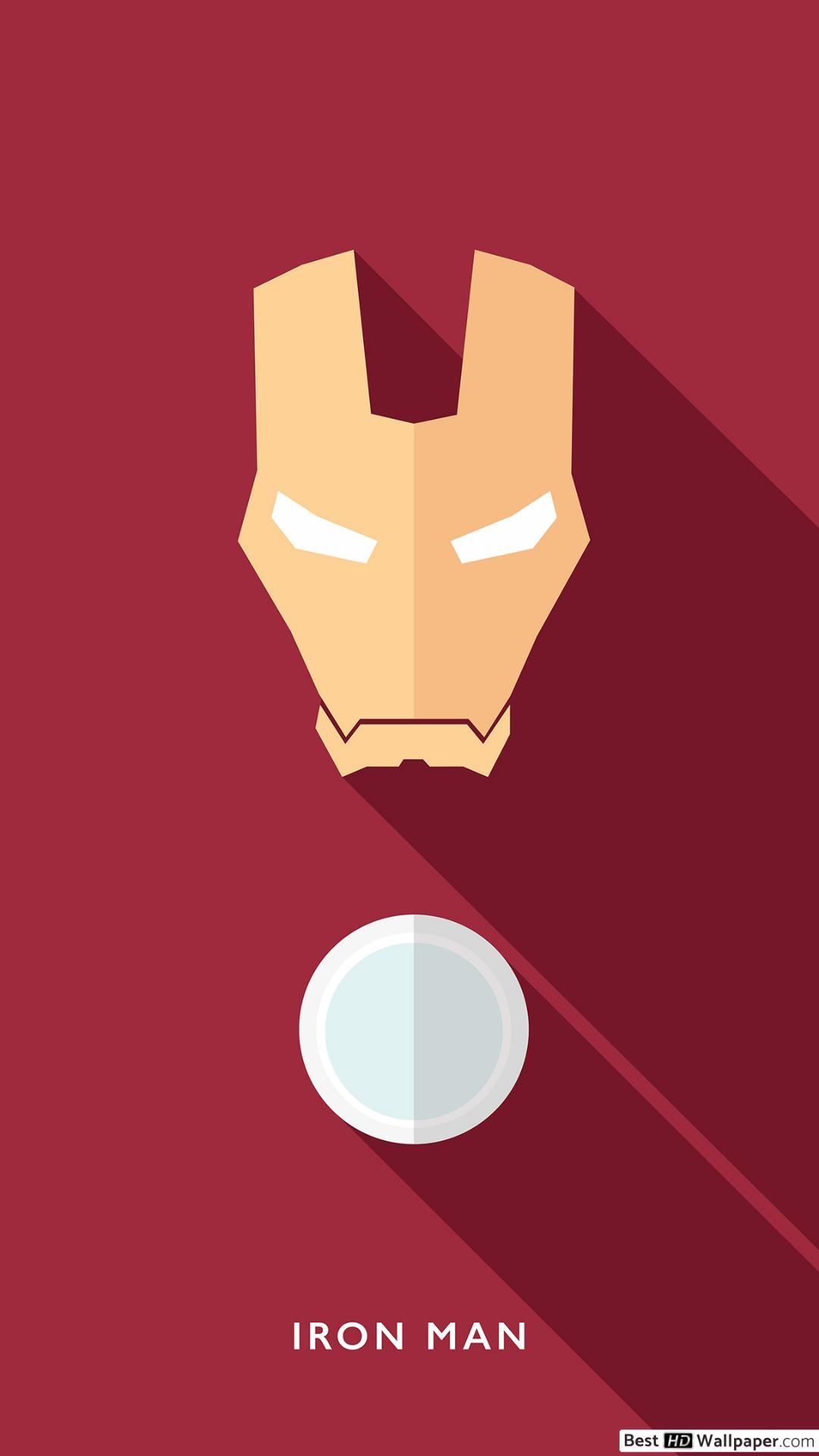 iPhone Minimalist High Resolution Iron Man Wallpaper HD For Android