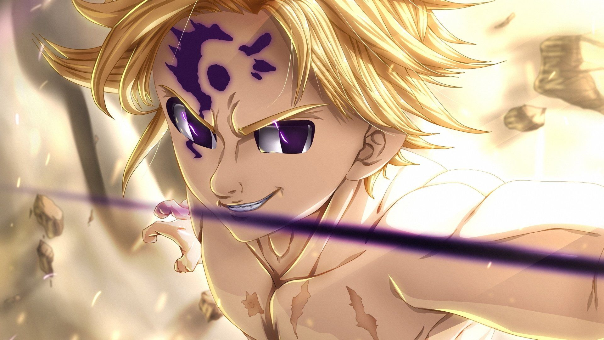 Anime, The Seven Deadly Sins, Meliodas (The Seven Deadly Sins), HD