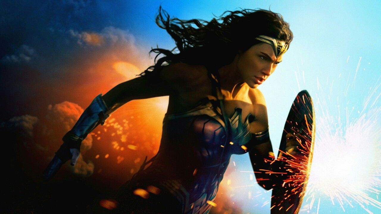 Wonder Woman textless movie poster Textless Movie posters