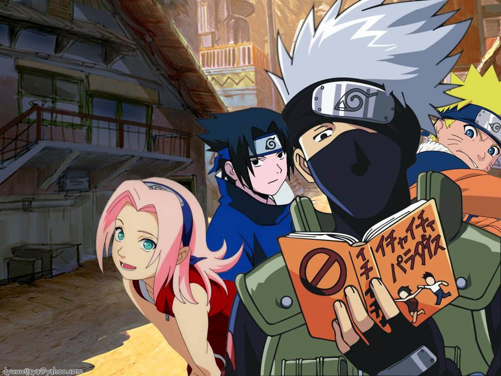 Naruto. iBlos3om. Naruto sasuke sakura, Naruto wallpaper, Naruto team 7
