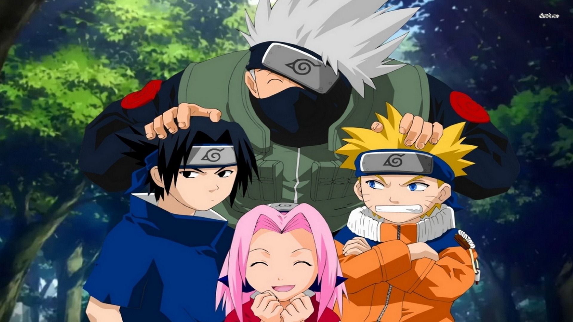 Naruto light (classic photo kakashi,naruto,sasuke,sakura) by alexxd, Download free STL model