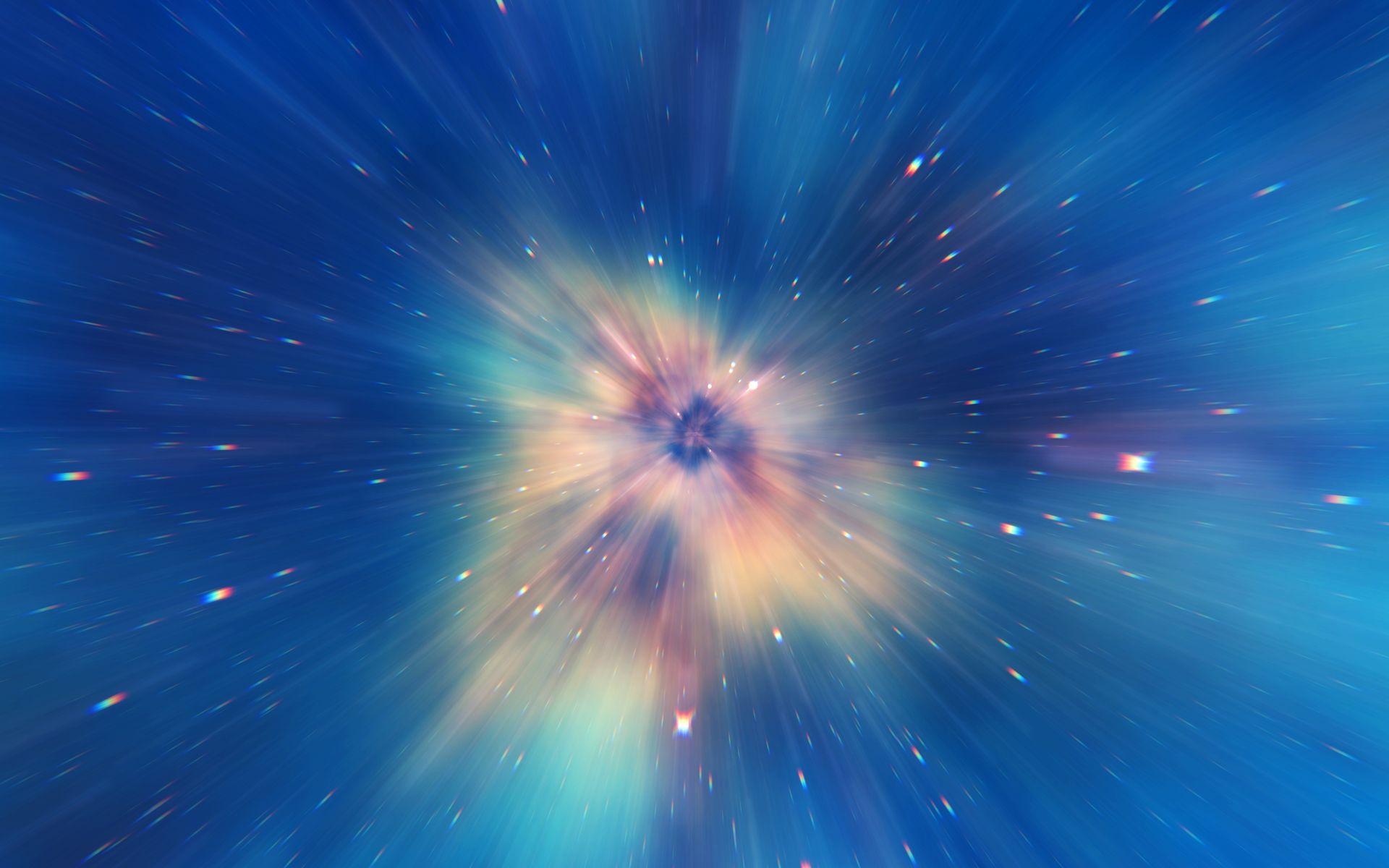 Nuclear Pixel 5 Space Background Wallpaper