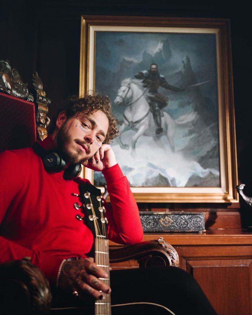 Post Malone surprises with his new Wow. Post malone, Post