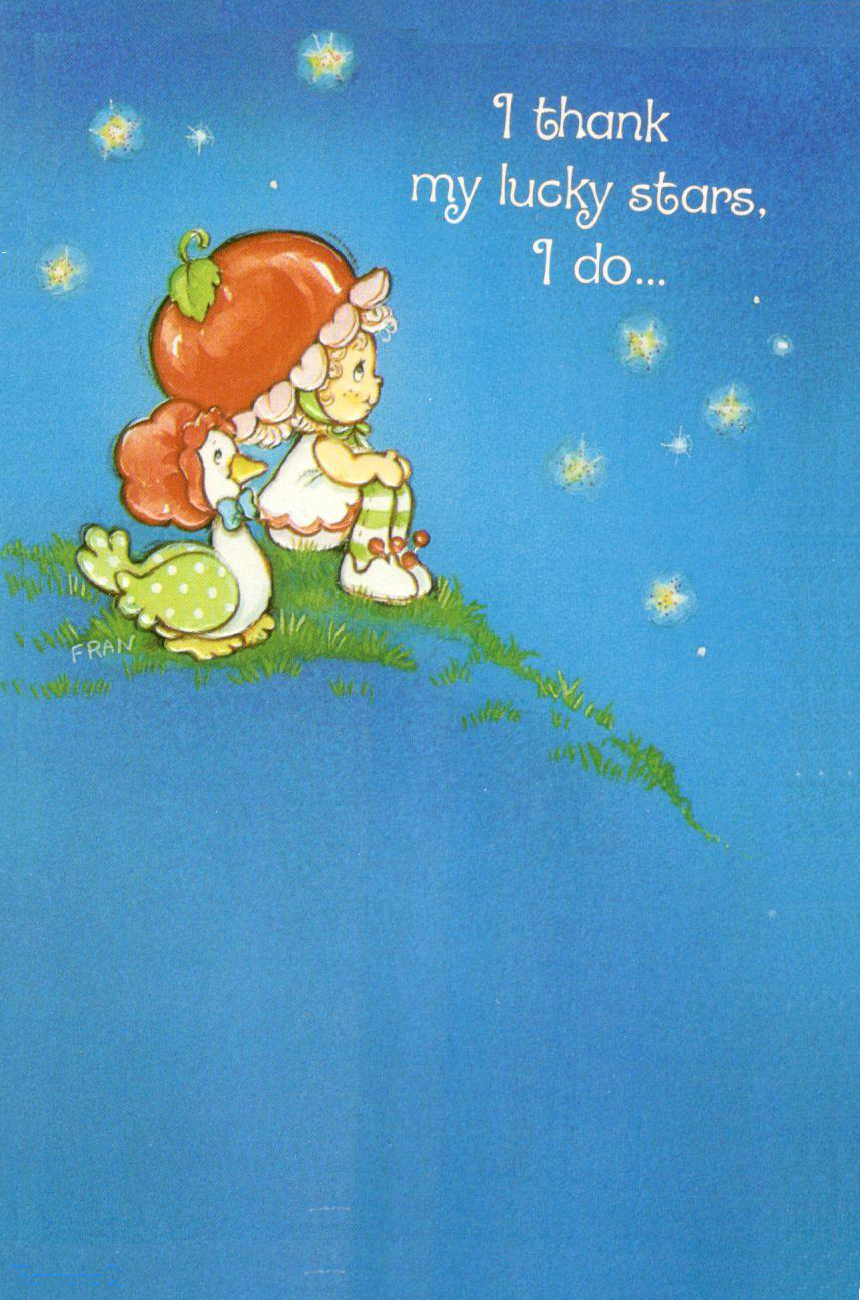 Vintage Kenner / American Greetings Strawberry Shortcake Greeting