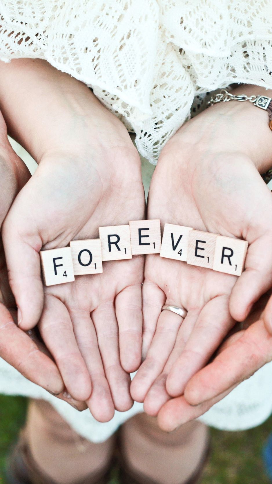 Download wallpaper 938x1668 forever, hands, love, romance iphone 8
