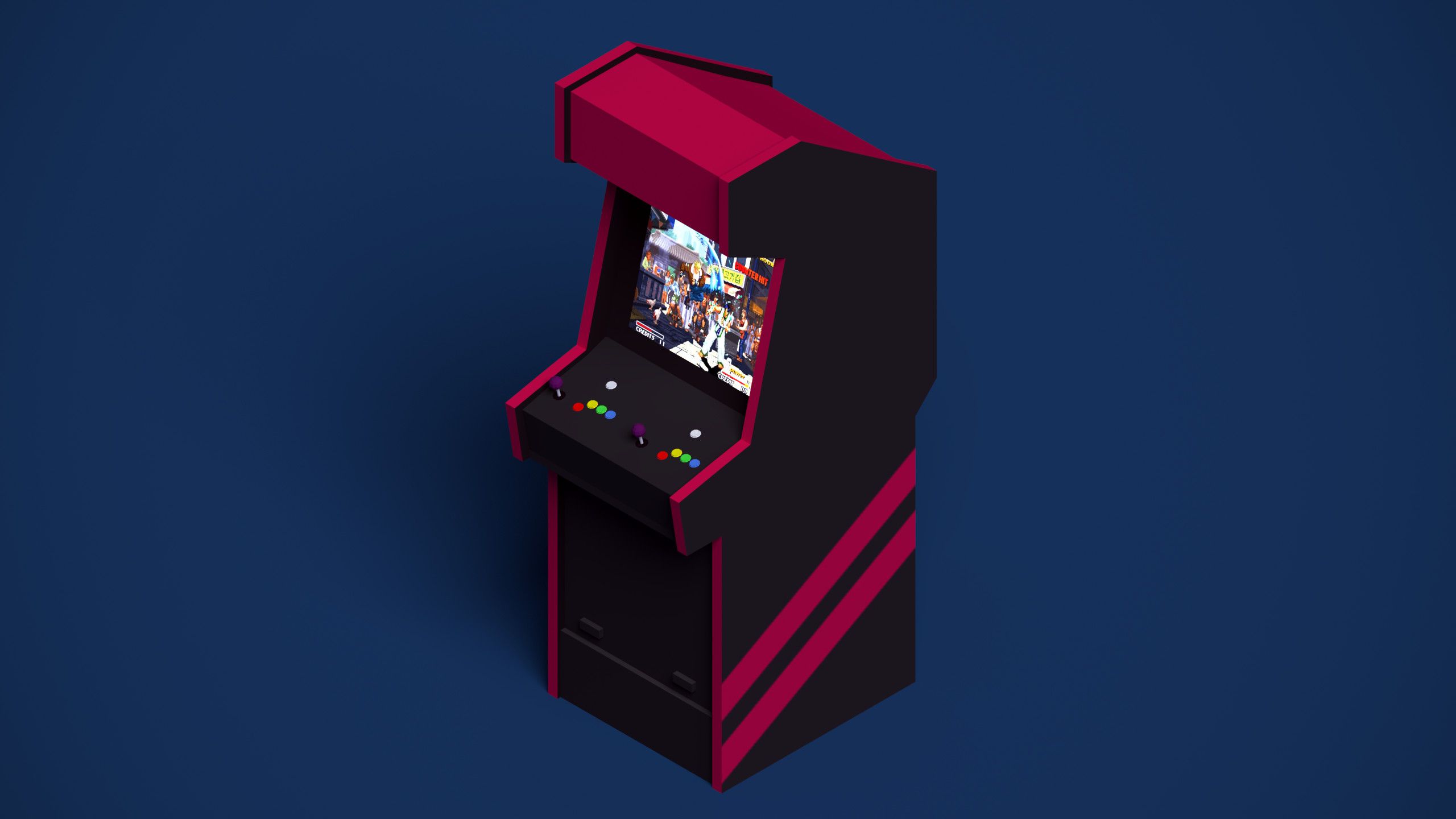 Aesthetic Arcade Computer Wallpapers Wallpaper Cave