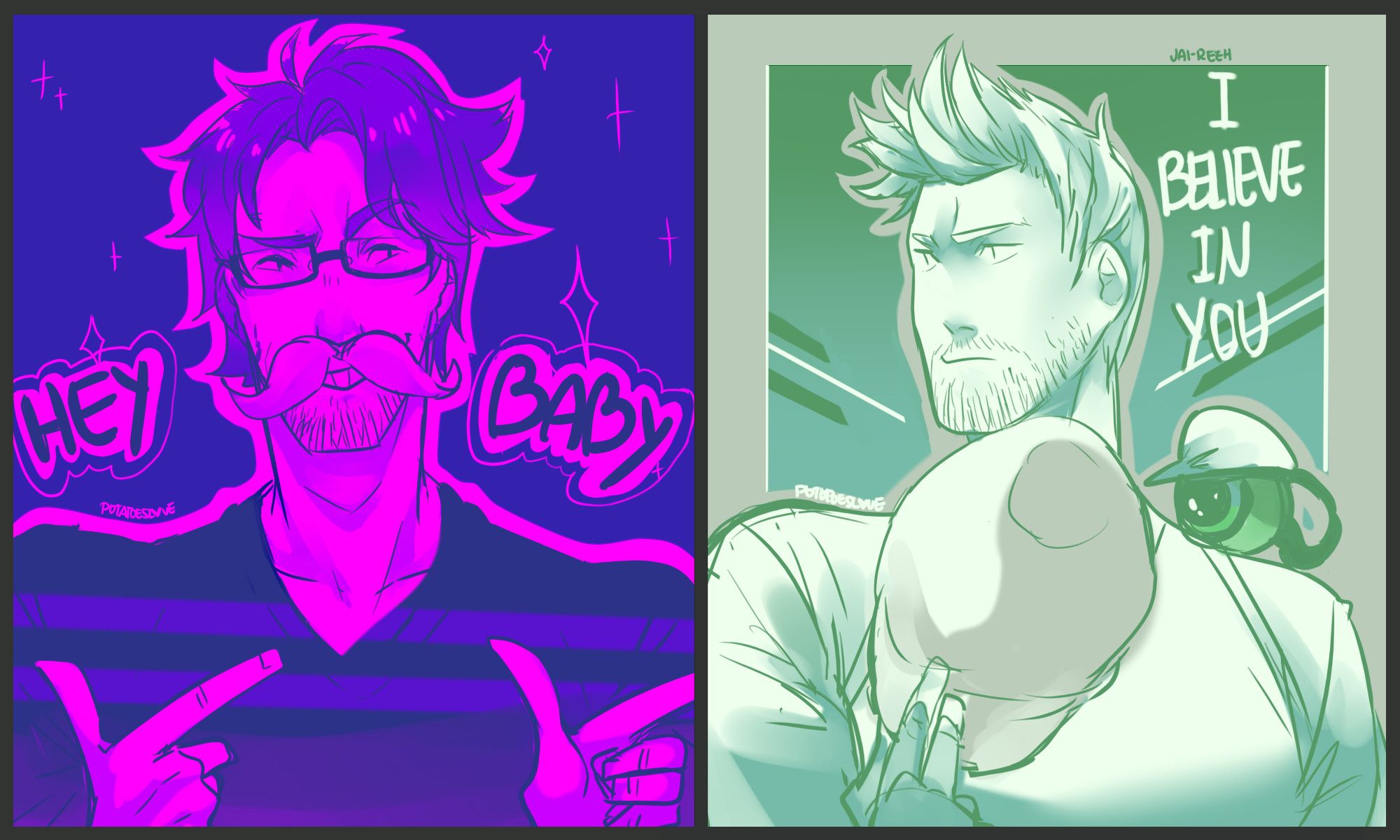 Markiplier and Jacksepticeye Wallpaper