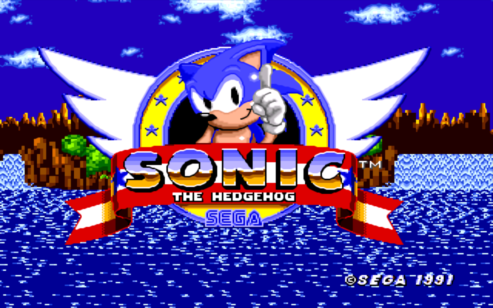 Sonic The Hedgehog Megadrive