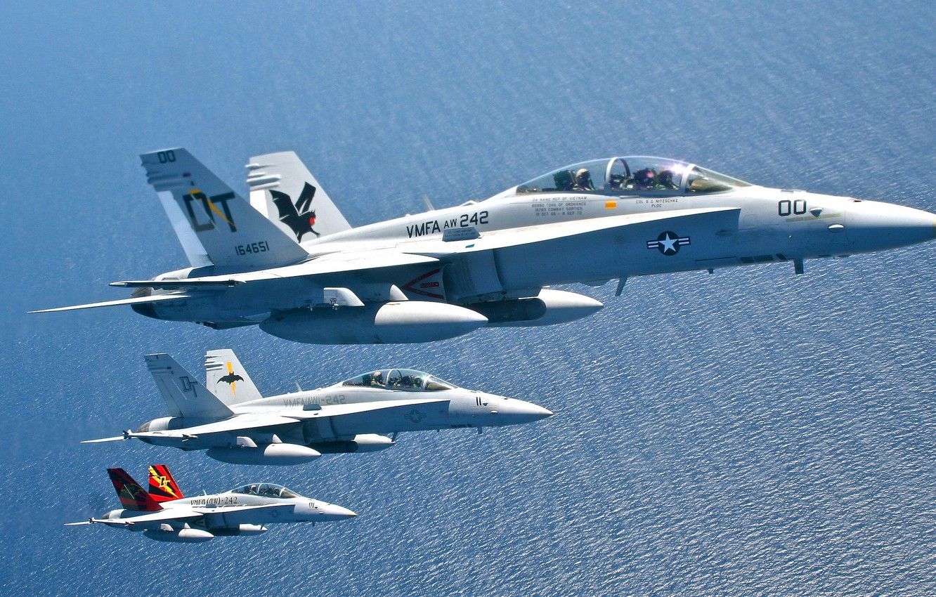 Photo Wallpaper Flight, Fighters, Super Hornet, F- Super