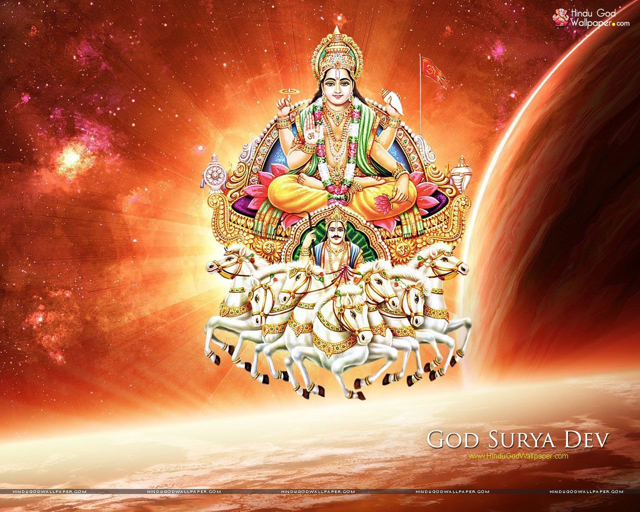 Free Lord Surya Dev Wallpaper download for desktop with HD full