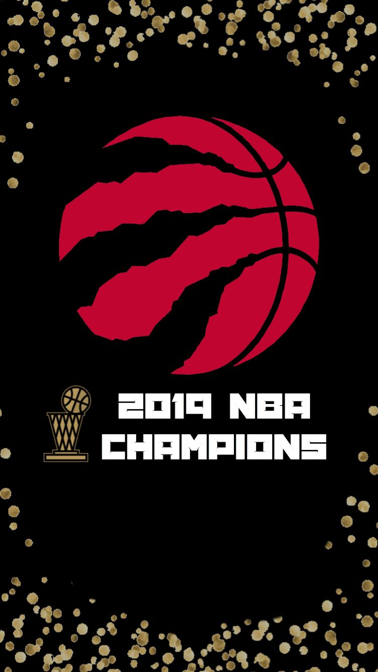 Raptors champions iPhone wallpaper. Raptors, Raptors basketball