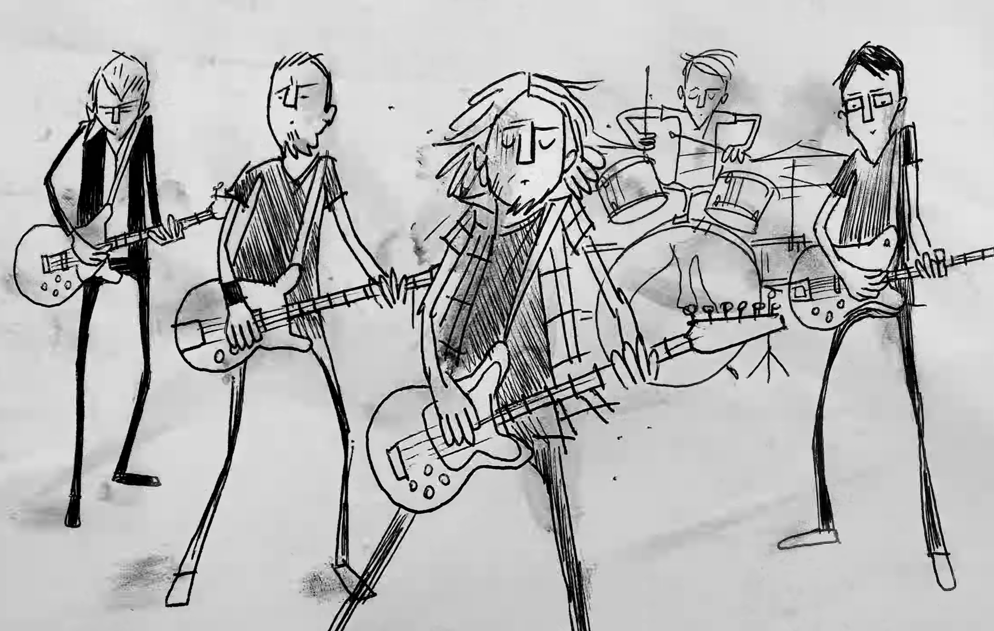 Pearl Jam get animated in new 'Superblood Wolfmoon' video