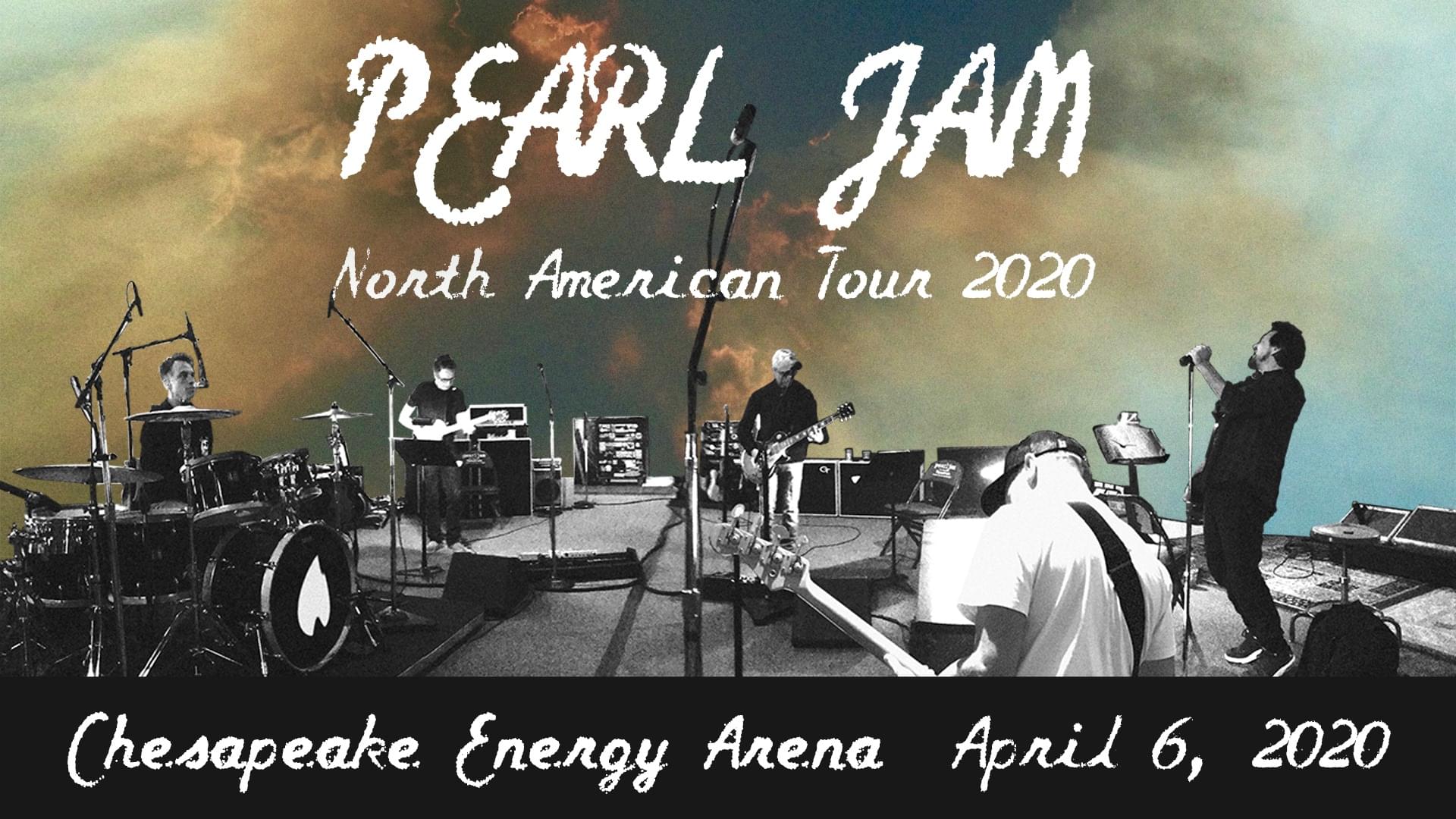 POSTPONED: Pearl Jam. Chesapeake Energy Arena