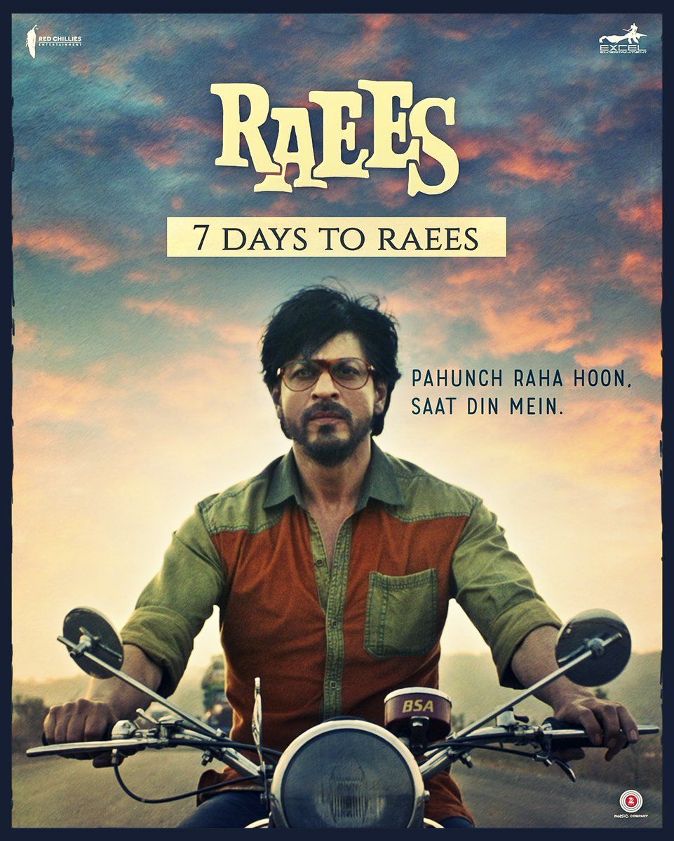Raees Movie HD Poster #Raees Movie HD #Wallpaper #Coming