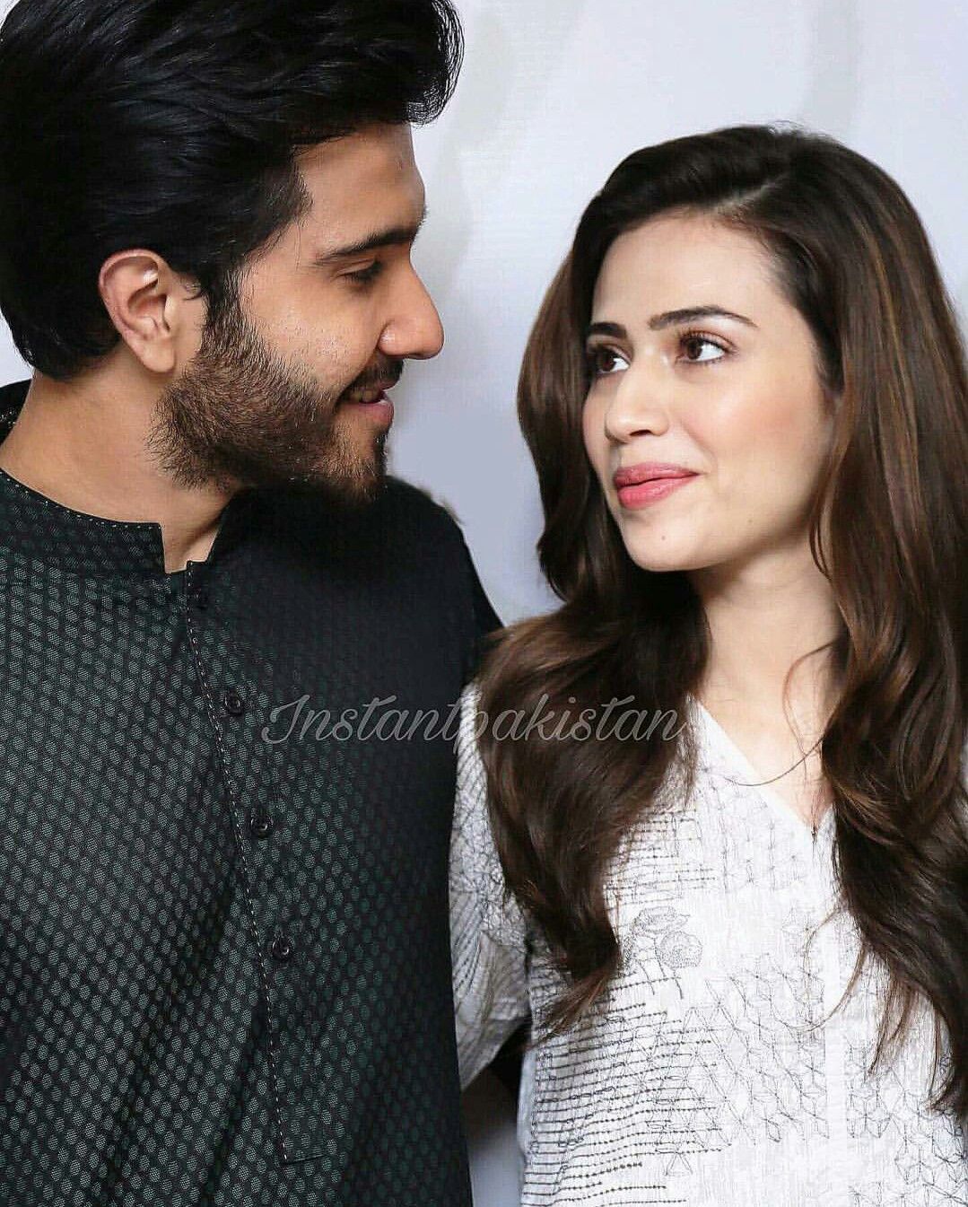 On Screen Romantic Couple Feroz Khan and Sana Javed in Upcoming