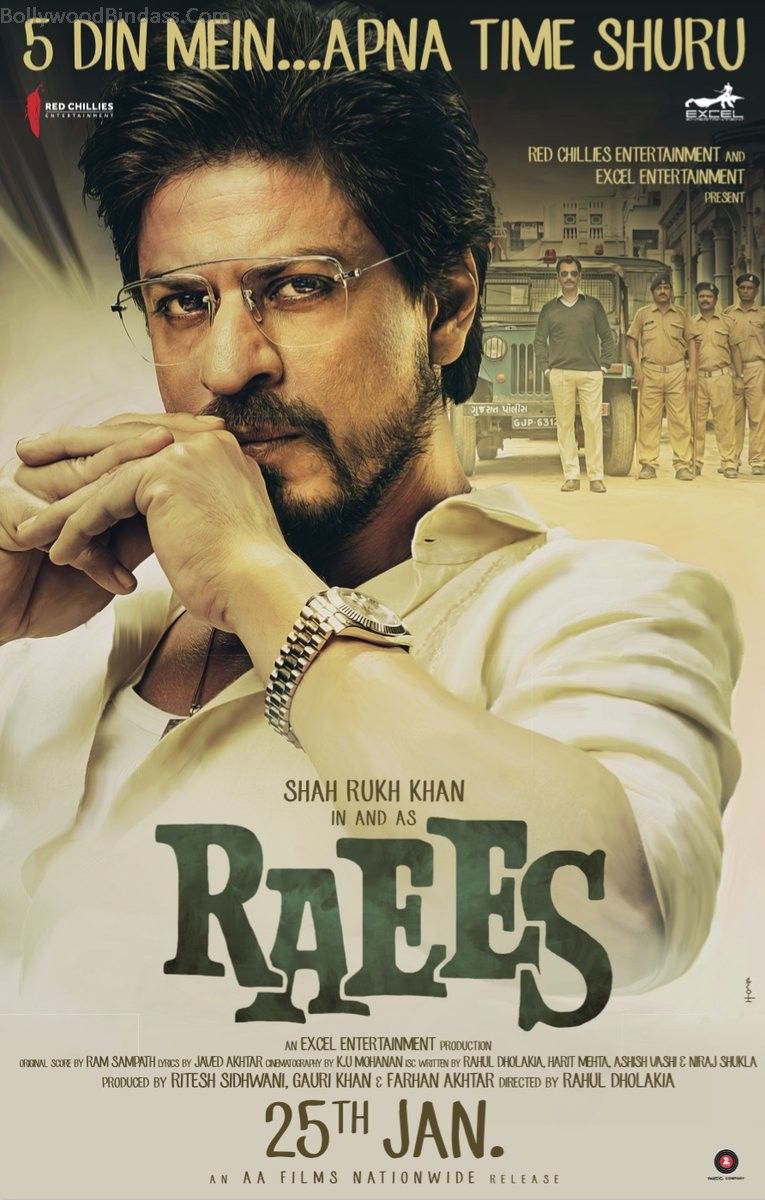 Raees Movie Latest Poster Movie Poster HD