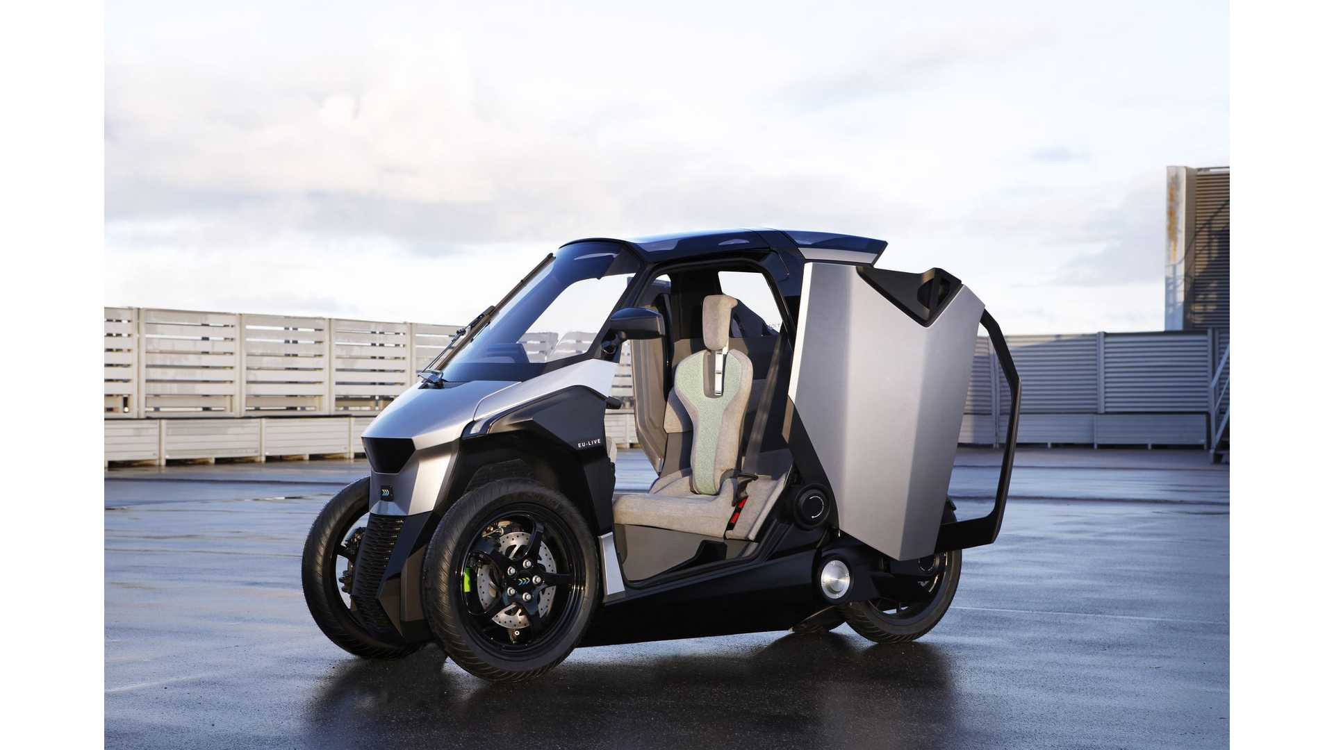 Meet The PSA Designed Plug In Hybrid Electric 3 Wheeler