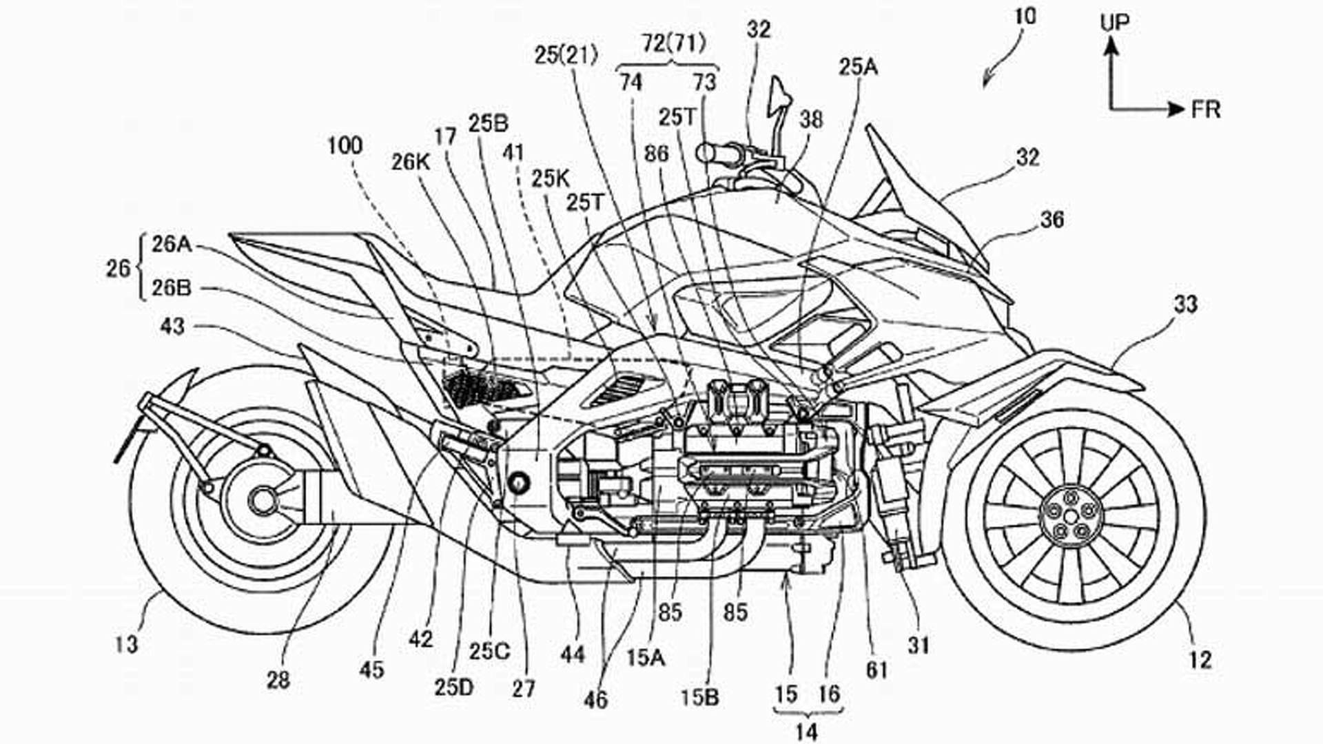 Honda Hybrid Electric Three Wheel Vehicle On the Way?