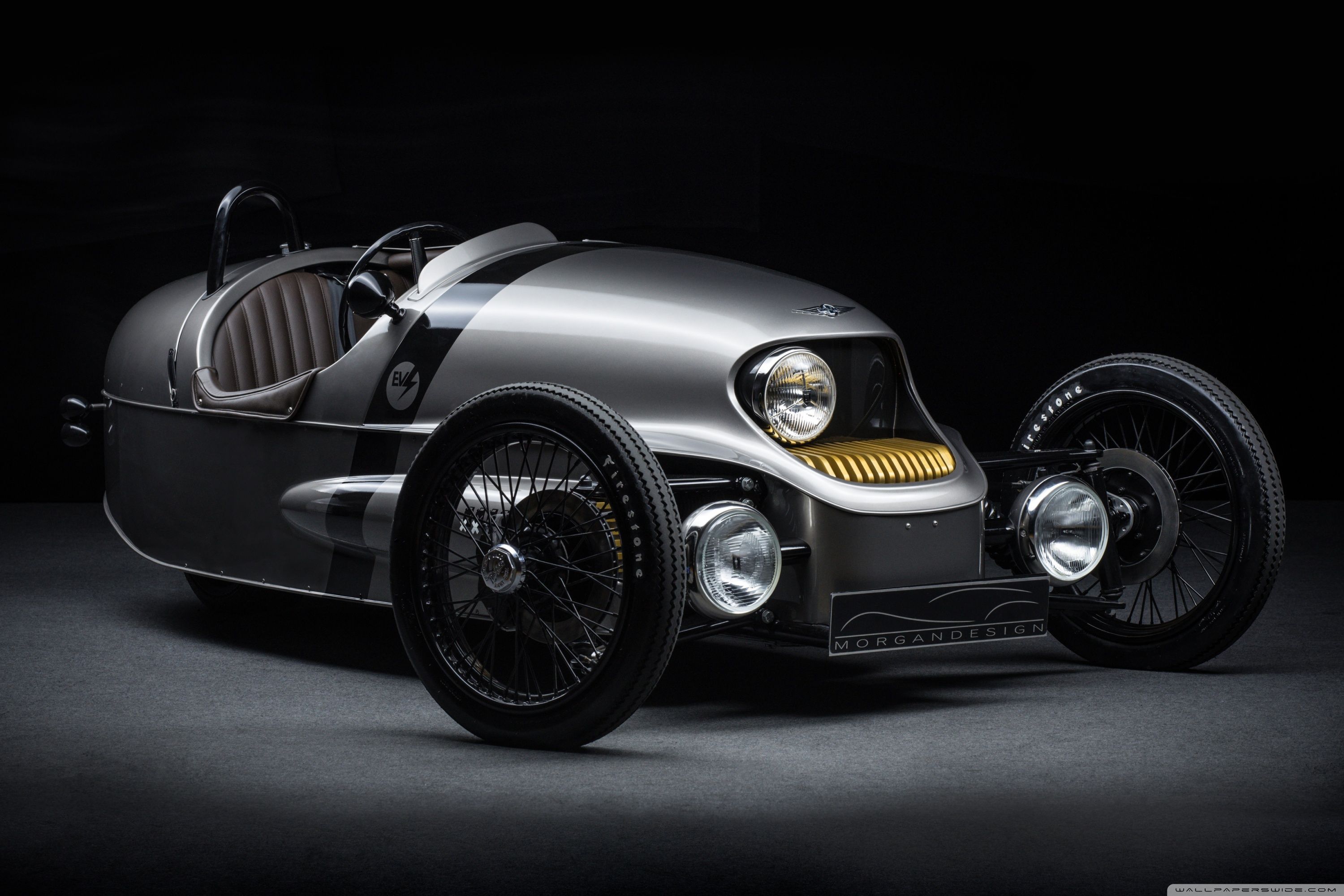 Morgan Three Wheeler EV3 Ultra HD Desktop Background Wallpaper