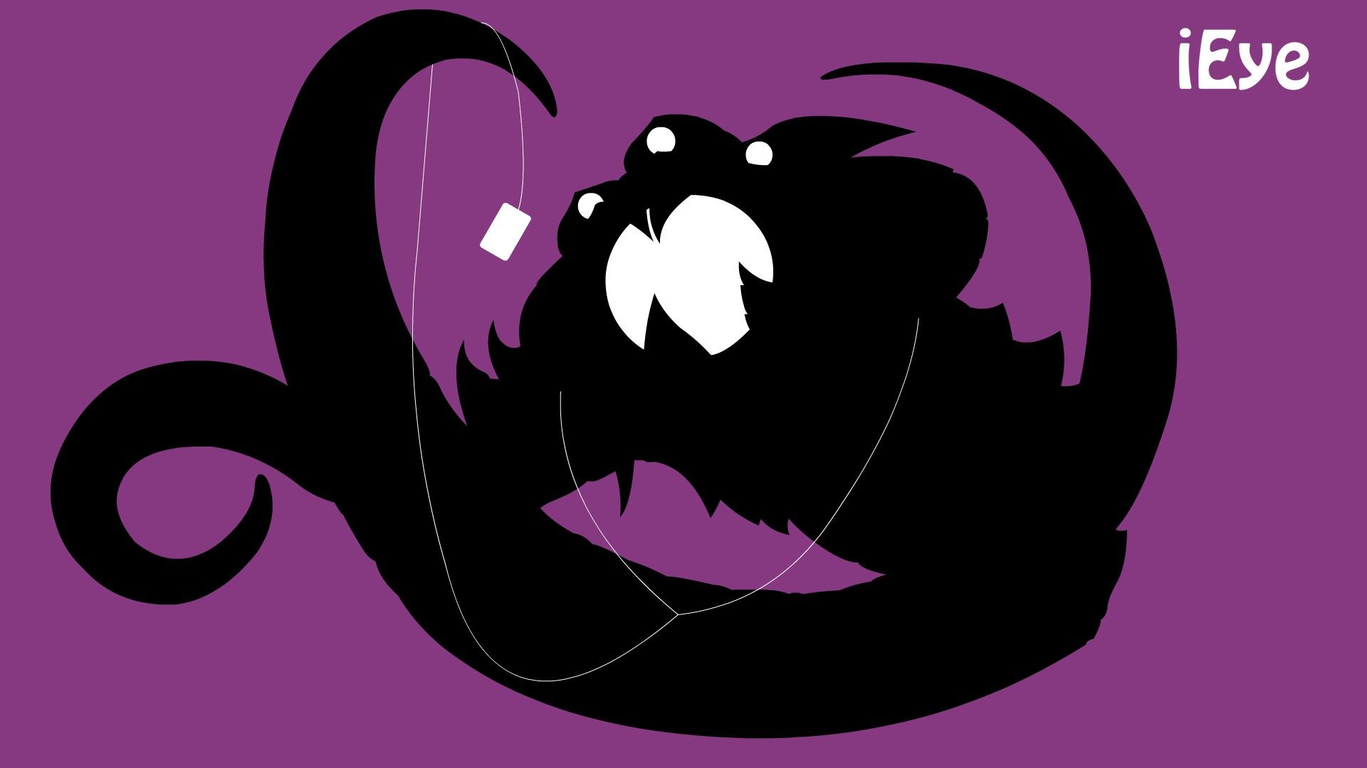 ipod Vel'Koz Minimalistic. Wallpaper & Fan Arts. League Of