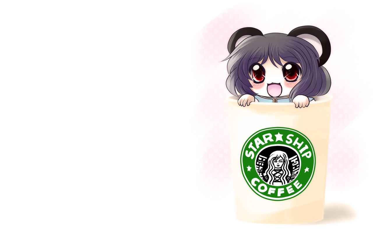 Cute Starbucks Anime Wallpapers - Wallpaper Cave