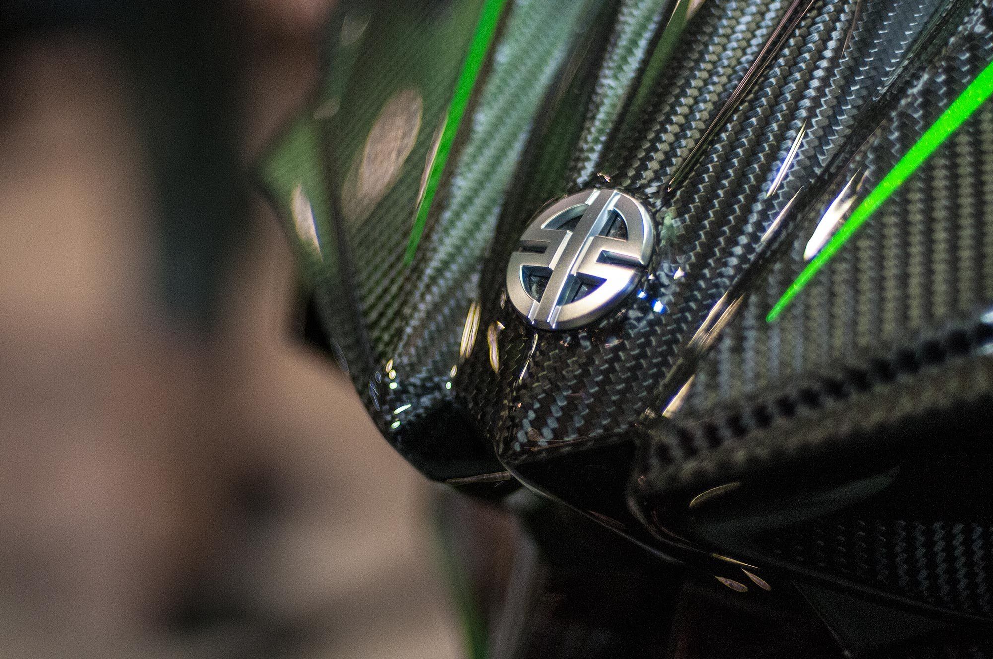 Up Close With The Kawasaki Ninja H2R & Rubber