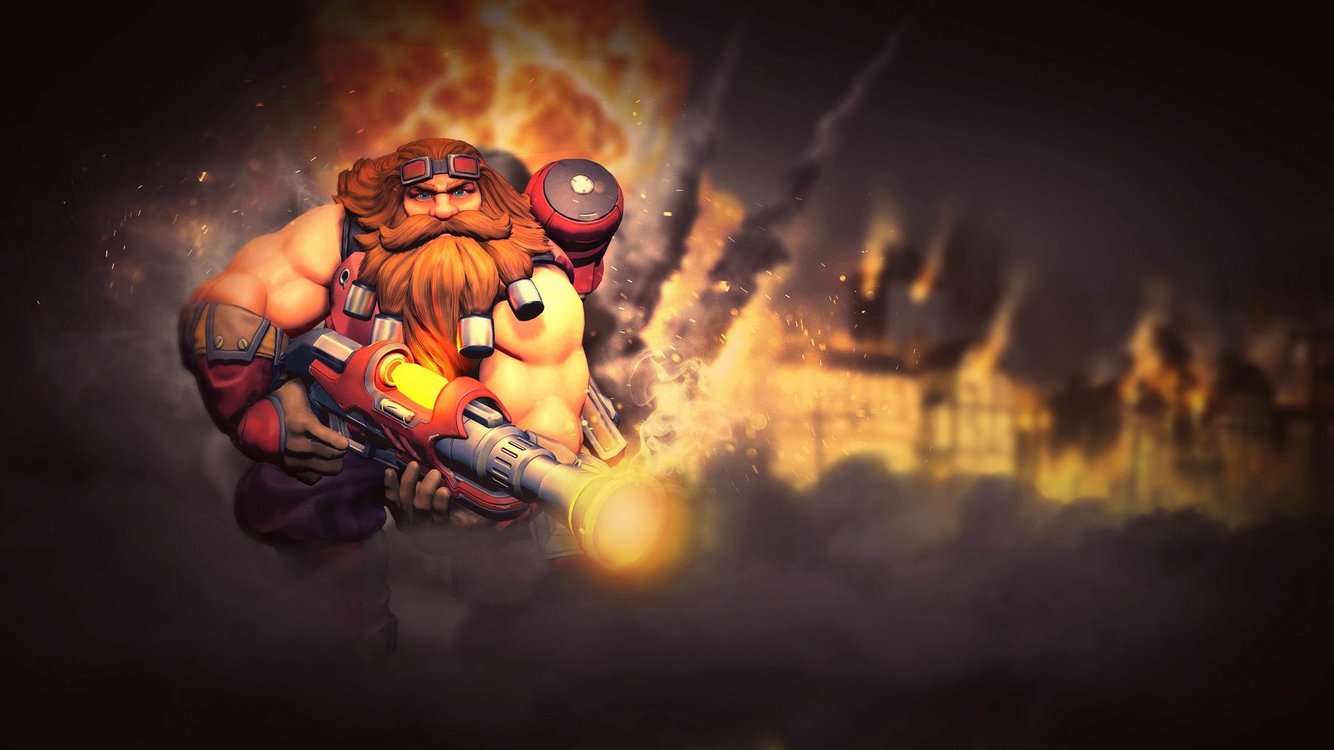 Barik Wallpaper from Paladins: Champions of the Realm