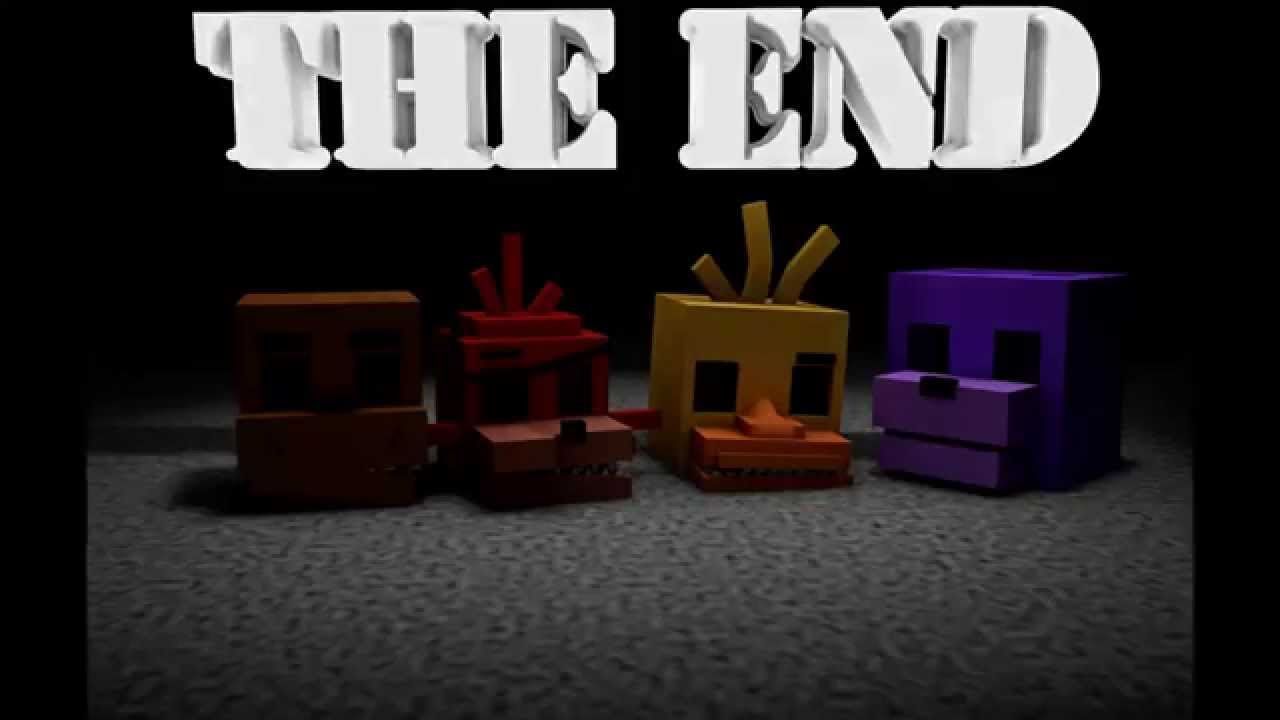 FNAF 3 RENDER The good ending. Minecraft Fnaf wallpaper