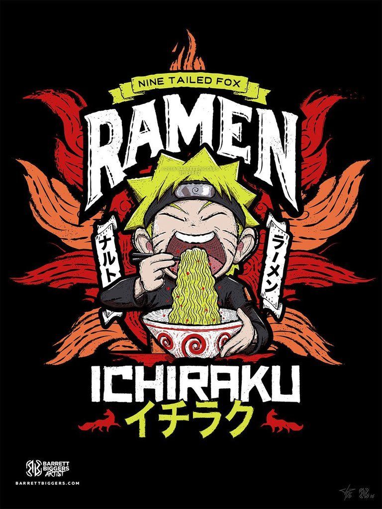 Ichiraku Ramen Archival Fine Art Print. Naruto art, Naruto