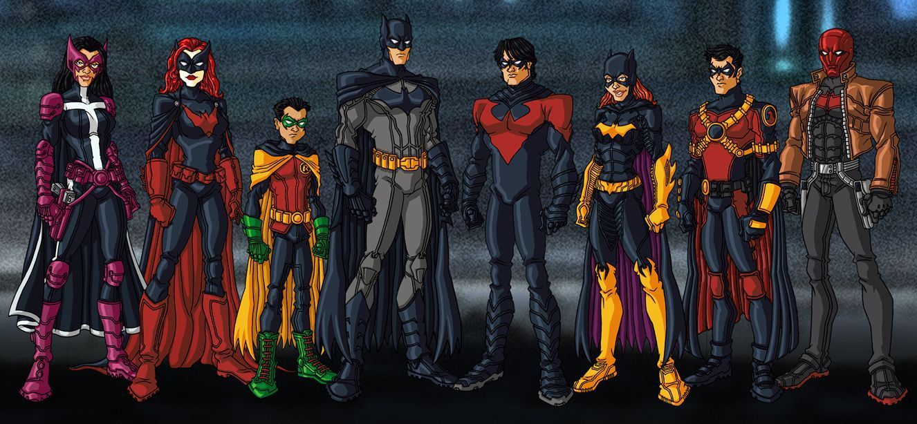 Free download Viewing Gallery For Bat Family New 52 Wallpaper