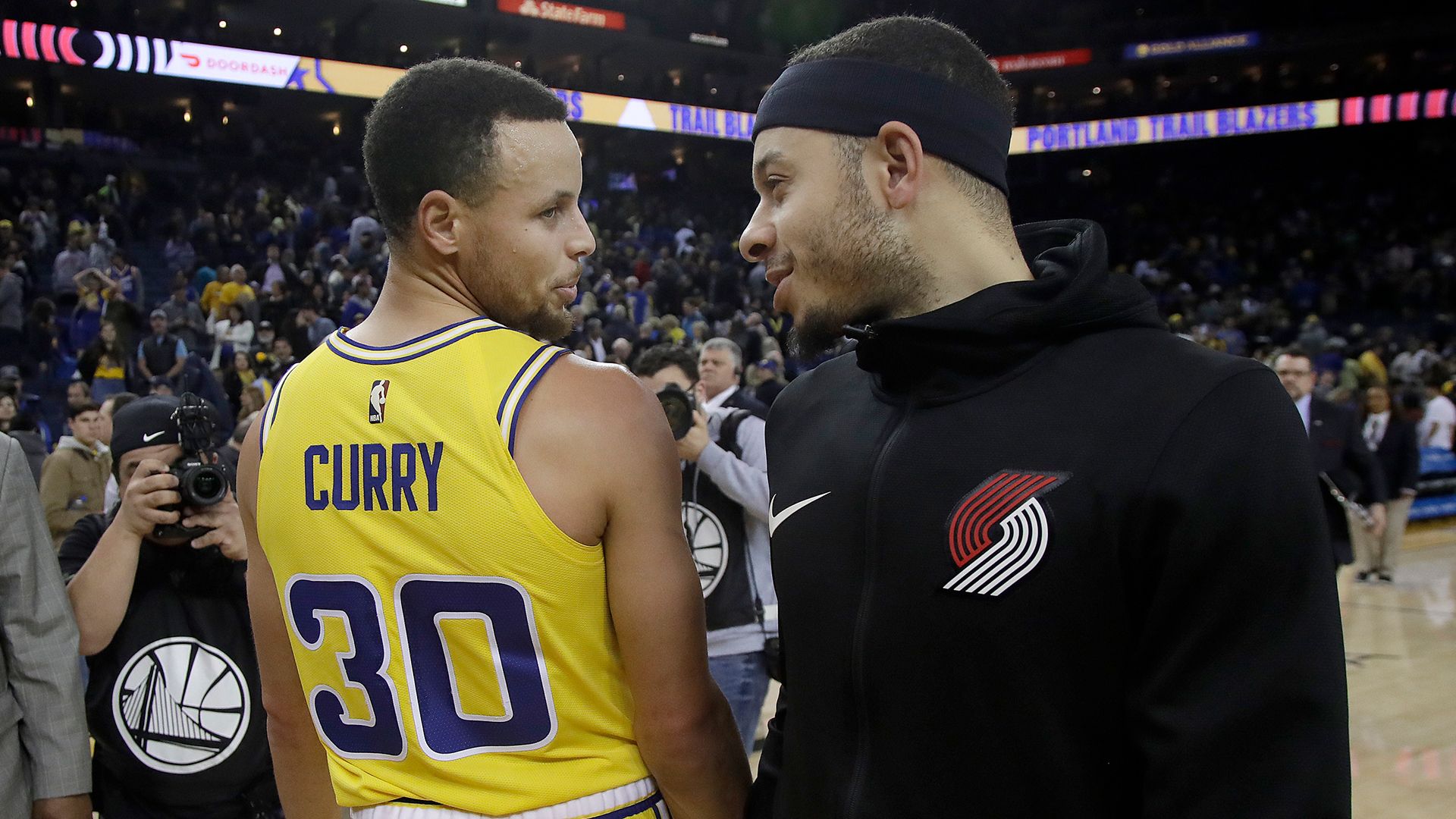 Steph Curry Knows Brother Seth Is Gunning For Him In NBA 3 Point