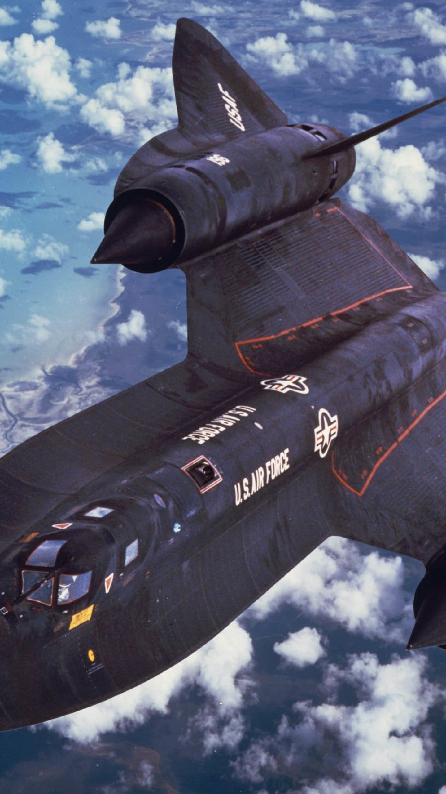 Wallpaper Lockheed SR 71 Blackbird, Reconnaissance Aircraft, US