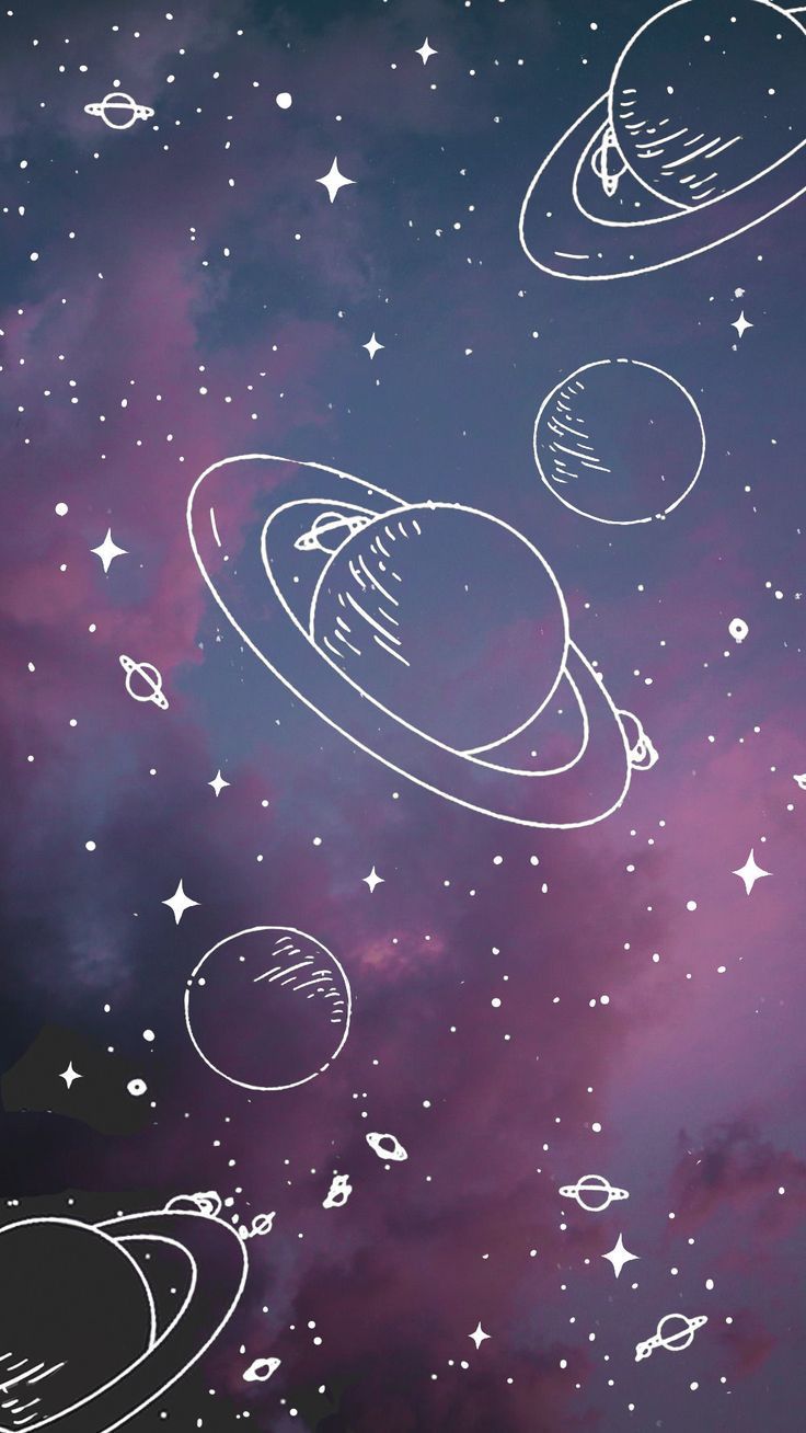 Wallpaper Passagem Espacial by Gocase. Planets wallpaper