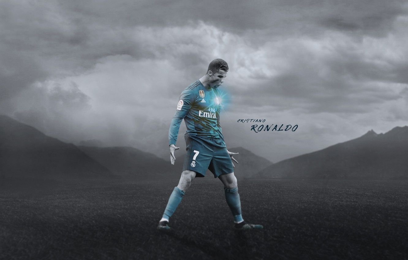 Wallpaper Cristiano Ronaldo, football, CR champions league