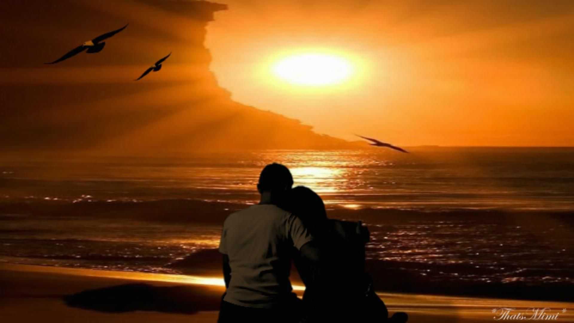 Top HD Romance Wallpaper. Love HD KB. Beach sunset