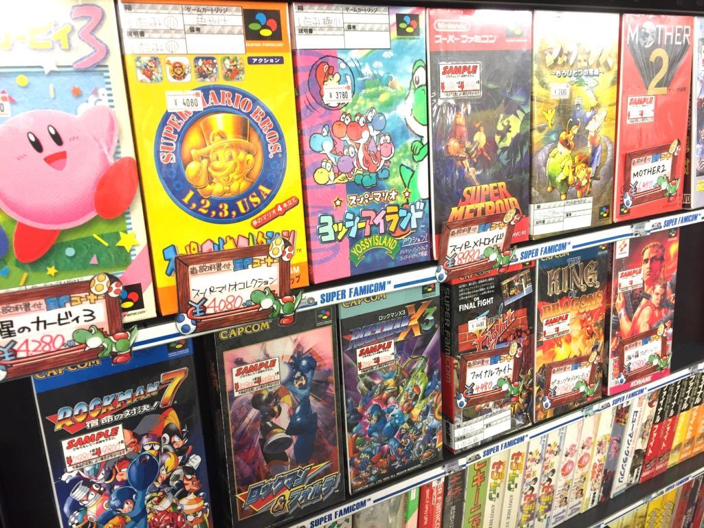 Places to Find Classic Video Games in Japan