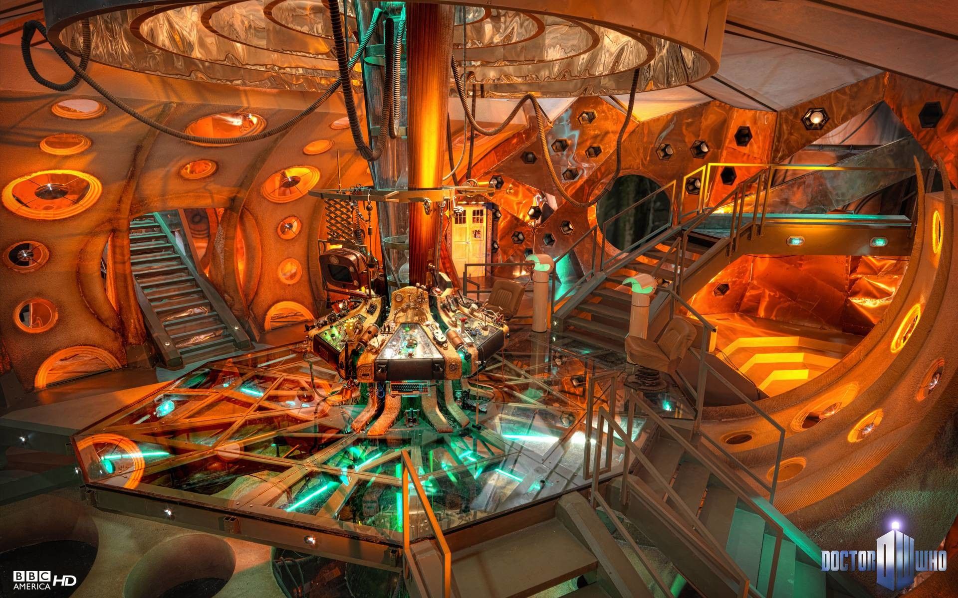 Tardis Interior Wallpaper