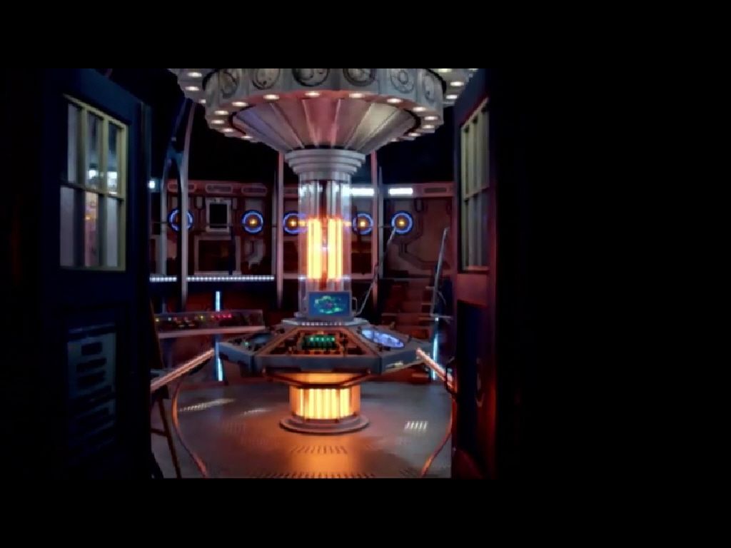 TARDIS Interior Wallpaper