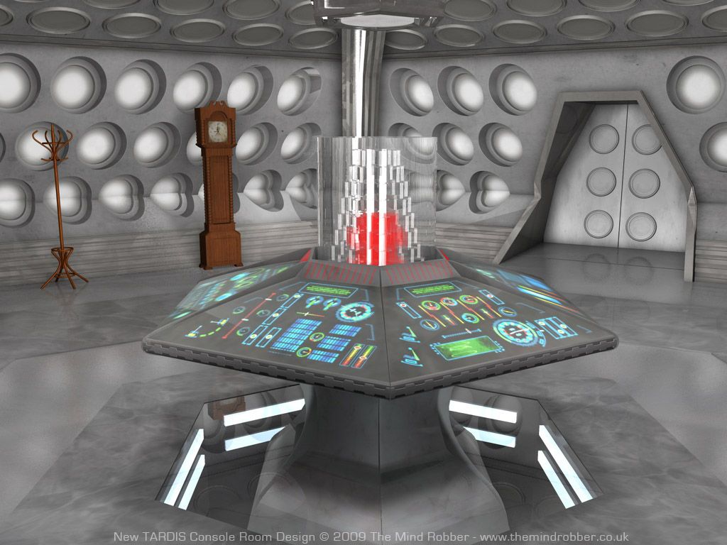 Doctor Who TARDIS Interior Redesign Console Control Room