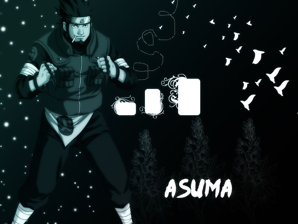 BEST NARUTO WALLPAPERS: Asuma Sarutobi and Scan