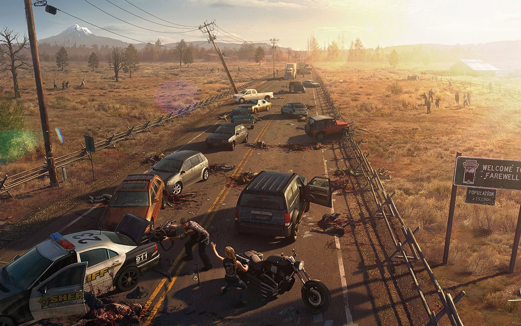 Free Days Gone Wallpaper in 1680x1050