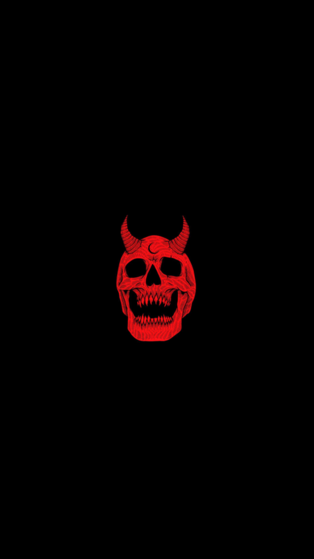 Black And Red Skull Aesthetic Wallpapers Wallpaper Cave