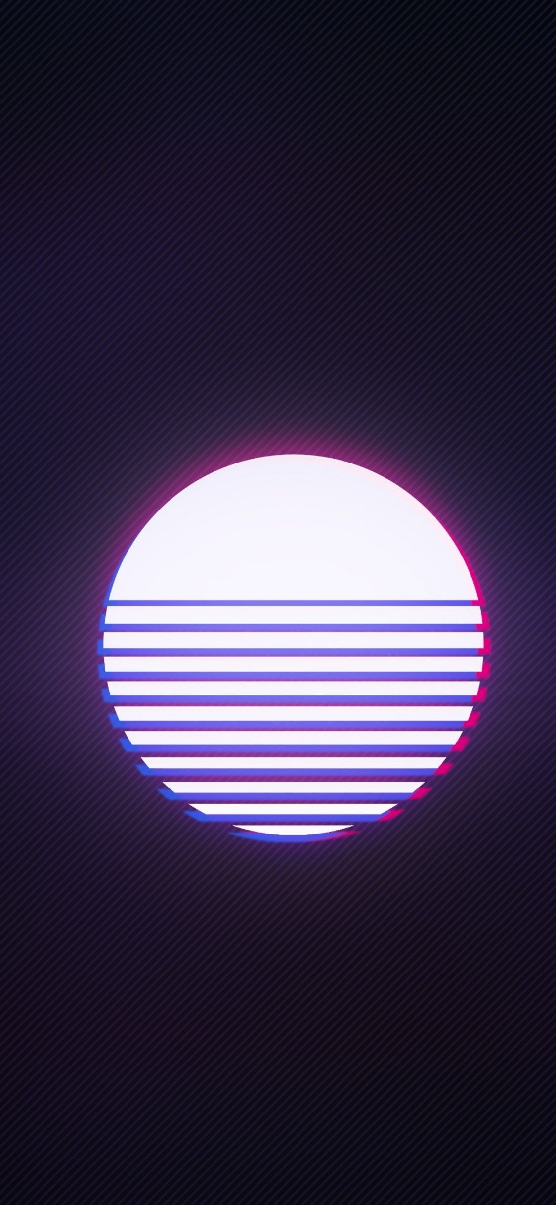 Download 1125x2436 Sun, Retro Wave, Synthwave, Music Wallpaper