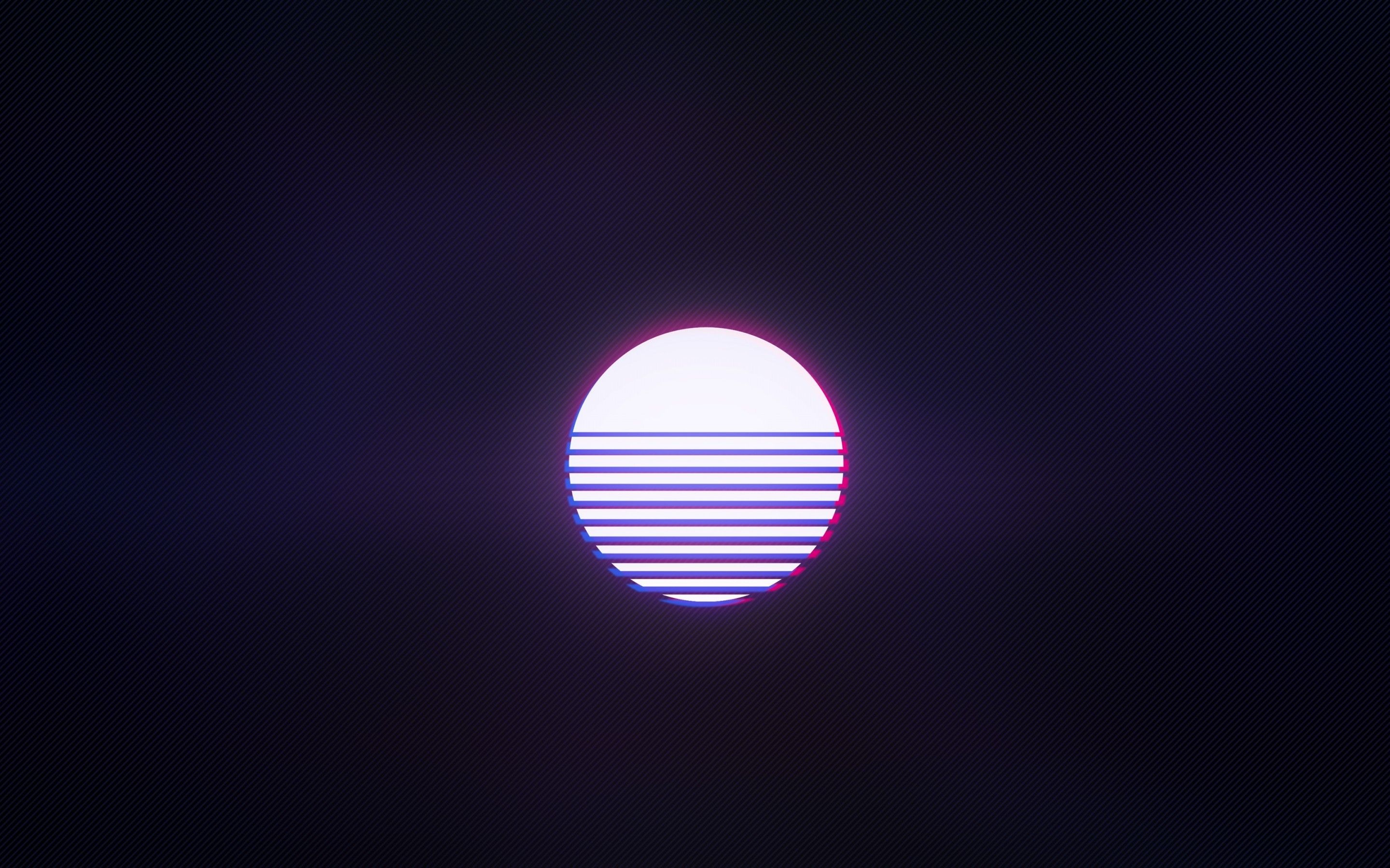 Download 2880x1800 Sun, Retro Wave, Synthwave, Music Wallpaper