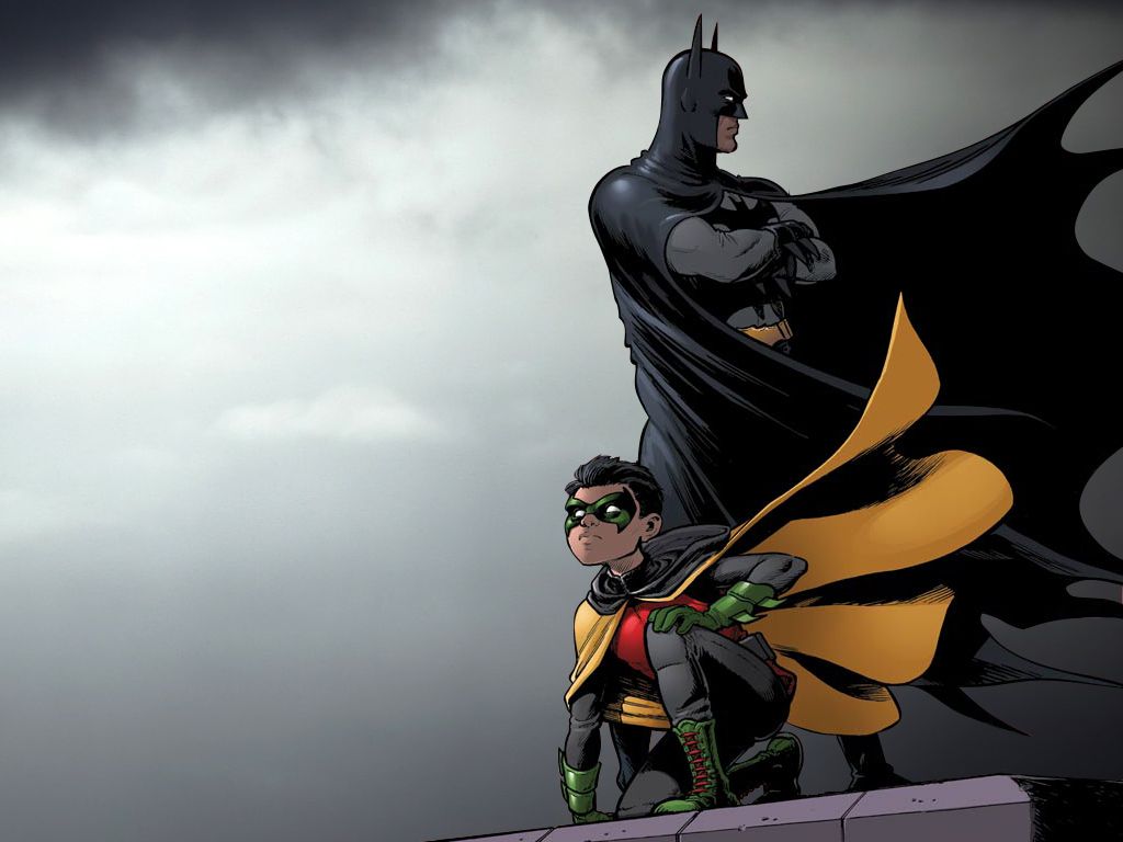 Batman and Robin Background. Robin