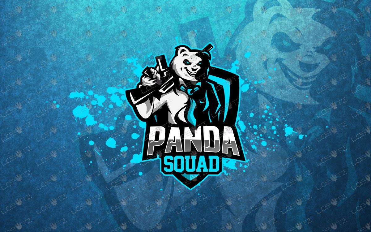 Majestic Panda Mascot Logo